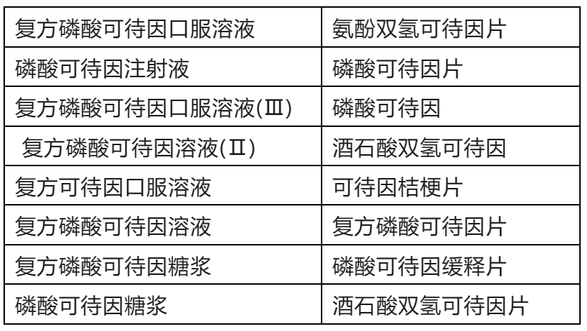 复方磷酸可待因说明书图片